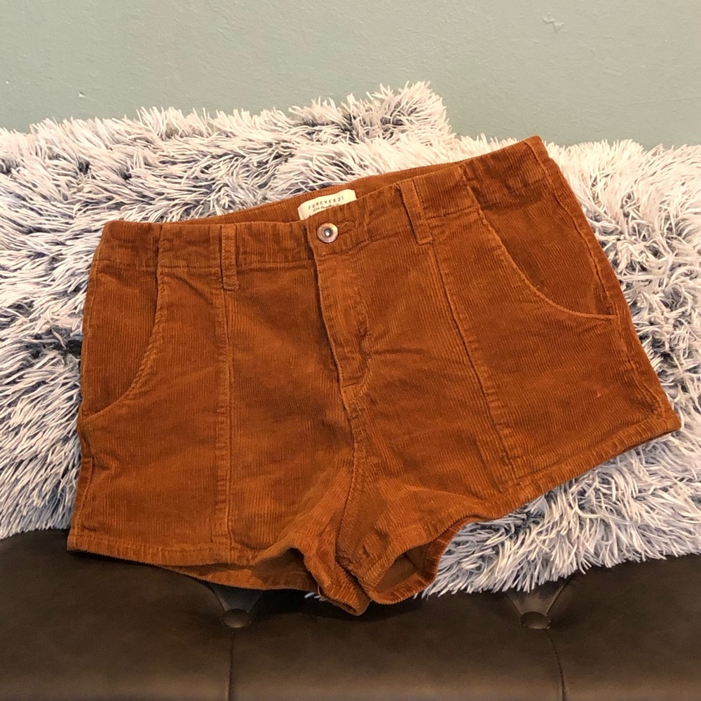 Corduroy brown shorts!